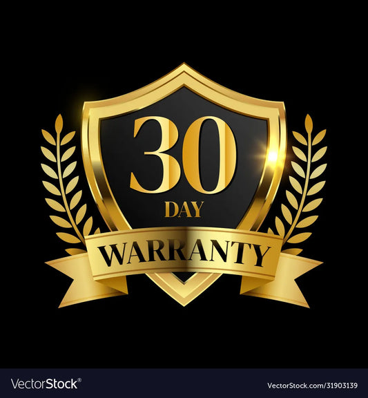 30 day warranty